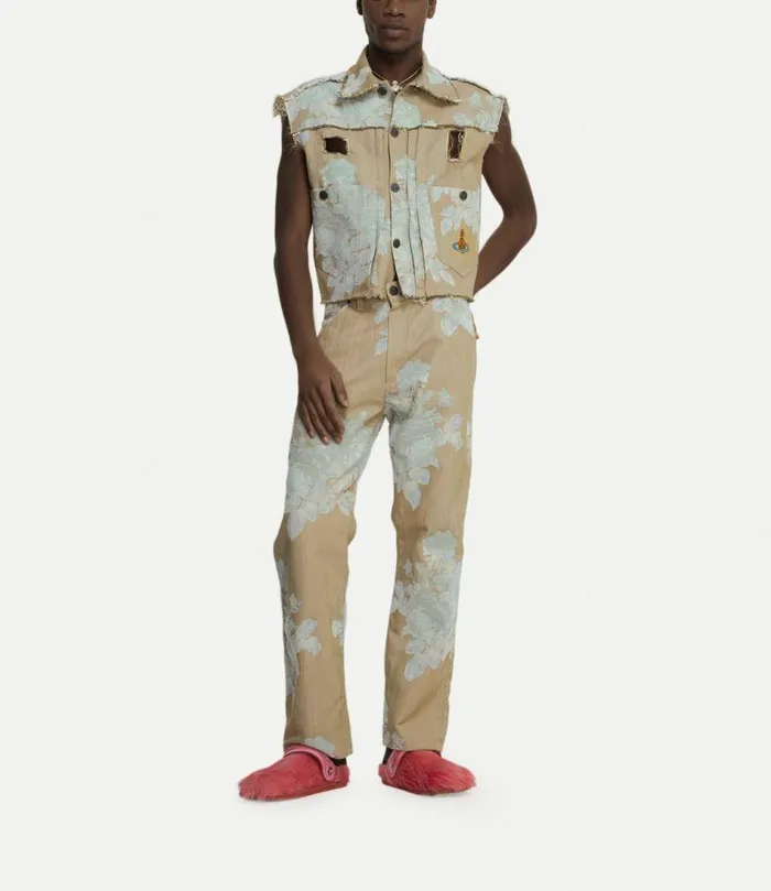 Coats And Jackets Men Vivienne Westwood Marlene Vest In Roses