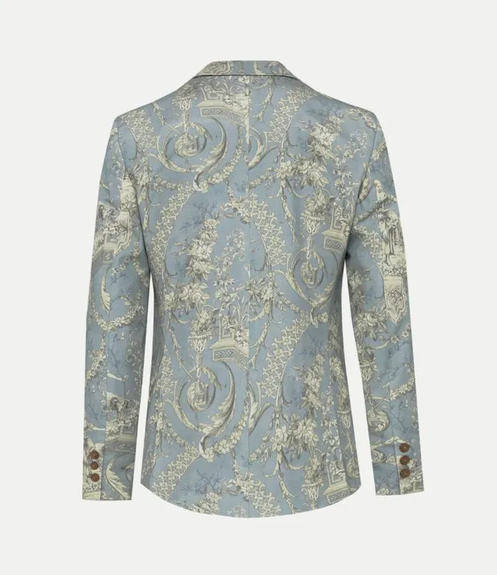 Coats And Jackets Men Vivienne Westwood One Button Jacket In LightBlue