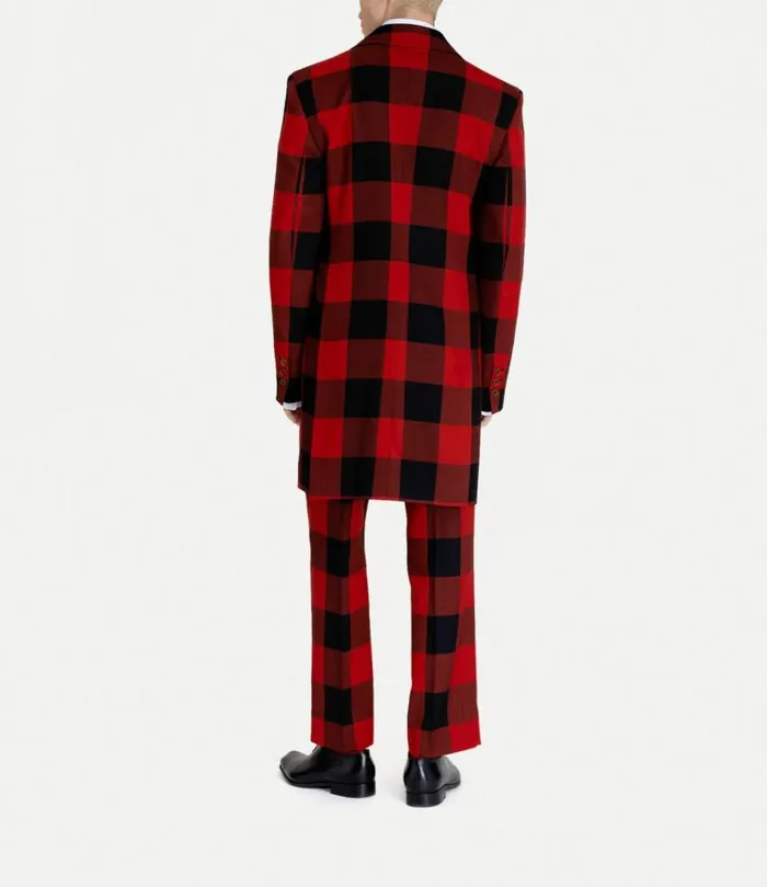 Coats And Jackets Men Vivienne Westwood Three Button Jacket In RedBlack