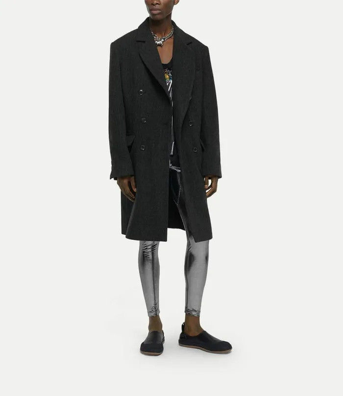 Coats And Jackets Men Vivienne Westwood Wreck Coat In Black