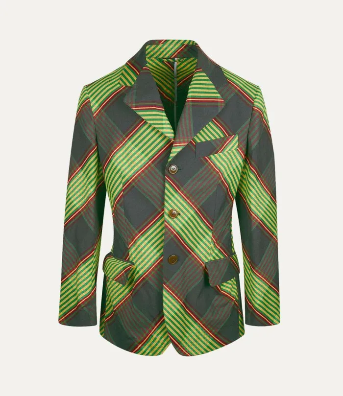 Coats And Jackets Men Vivienne Westwood Wreck Jacket In CombatTartan