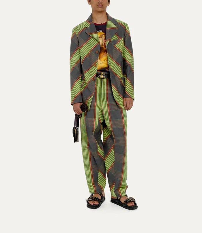 Coats And Jackets Men Vivienne Westwood Wreck Jacket In CombatTartan