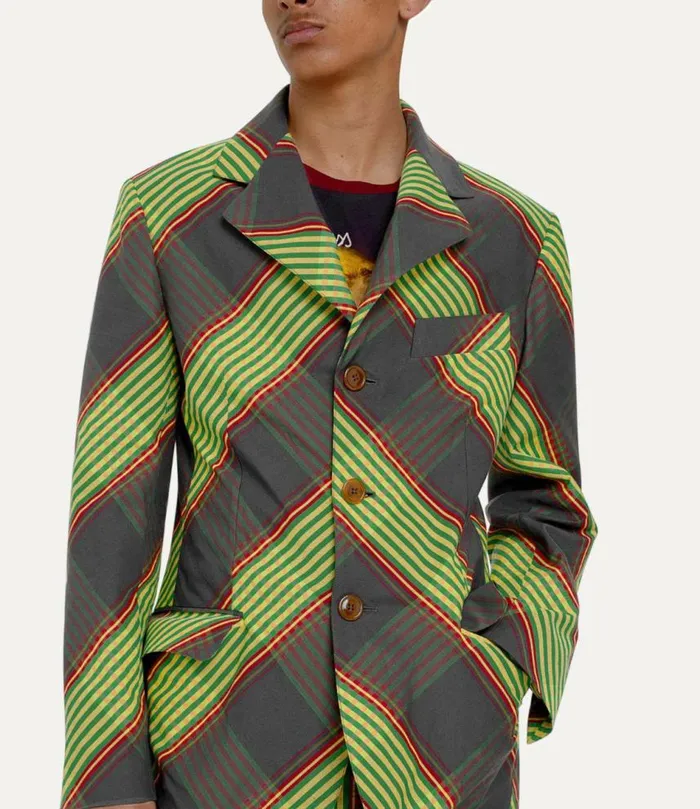 Coats And Jackets Men Vivienne Westwood Wreck Jacket In CombatTartan