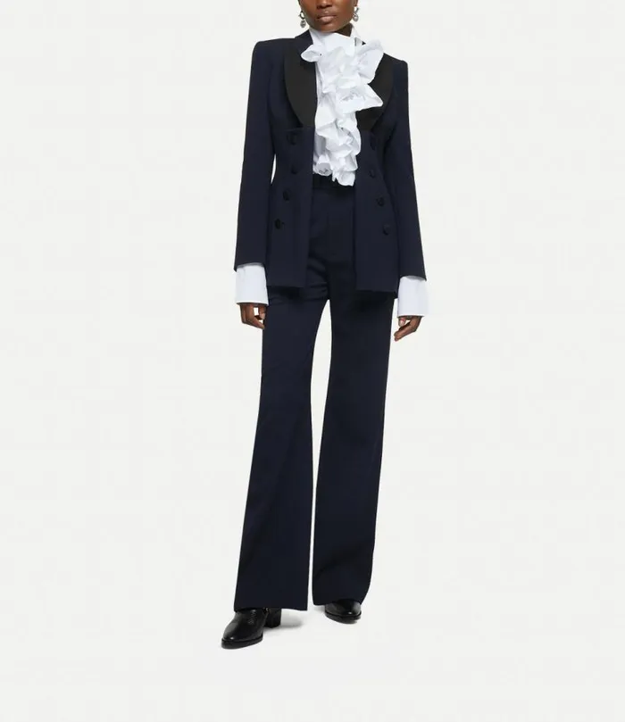 Coats And Jackets Women Vivienne Westwood Double Breasted Lelio Jacket In Navy