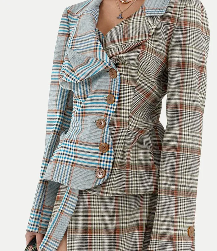 Coats And Jackets Women Vivienne Westwood Drunken Tailored Jacket In Mix