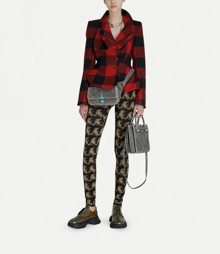 Coats And Jackets Women Vivienne Westwood Drunken Tailored Jacket In RedBlack