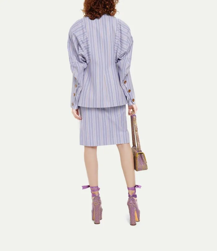 Coats And Jackets Women Vivienne Westwood Pourpoint Classic Jacket In Lilac