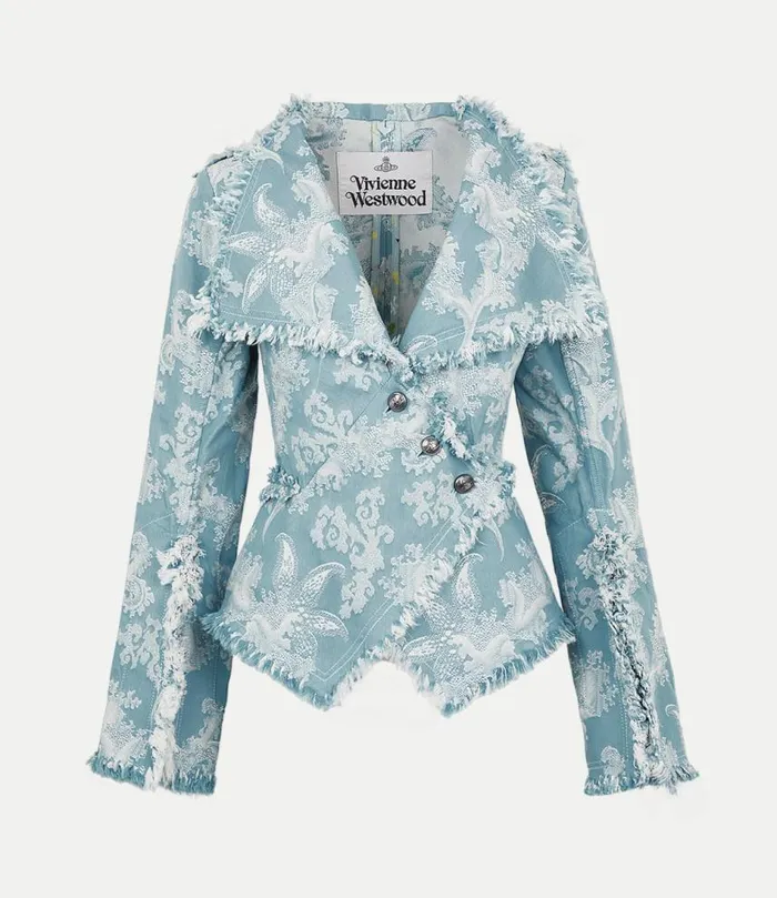 Coats And Jackets Women Vivienne Westwood Worth More Jacket In BlueCoral