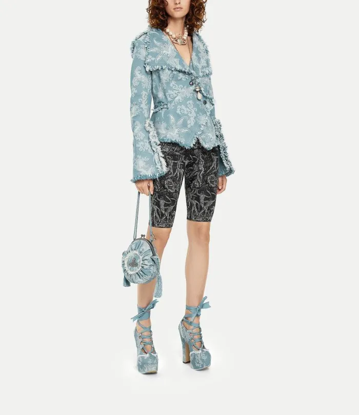 Coats And Jackets Women Vivienne Westwood Worth More Jacket In BlueCoral