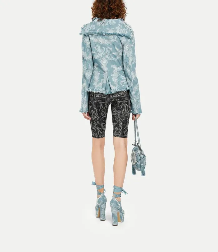 Coats And Jackets Women Vivienne Westwood Worth More Jacket In BlueCoral