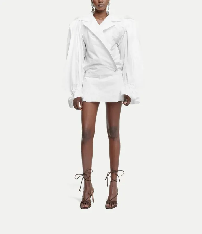 Coats And Jackets Women Vivienne Westwood Yves Jacket In White