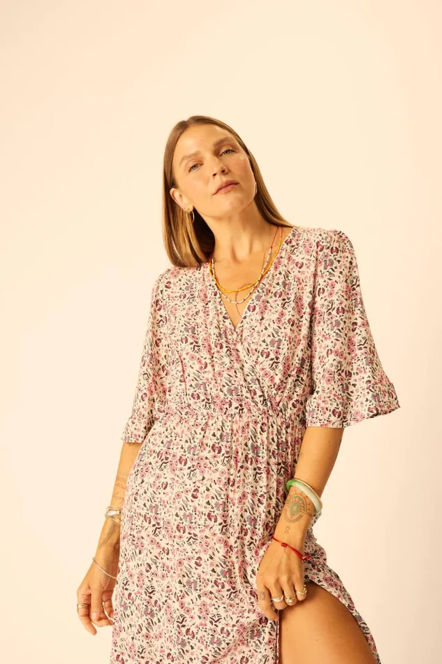 Coco Maxi Petite Fleur Rose Women Natalie Martin Dresses