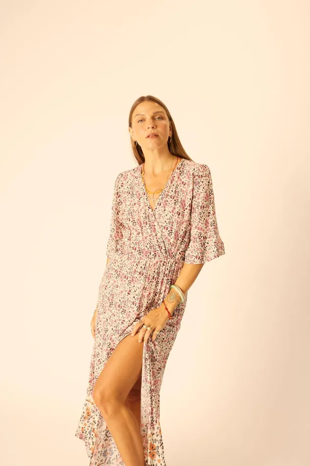 Coco Maxi Petite Fleur Rose Women Natalie Martin Dresses