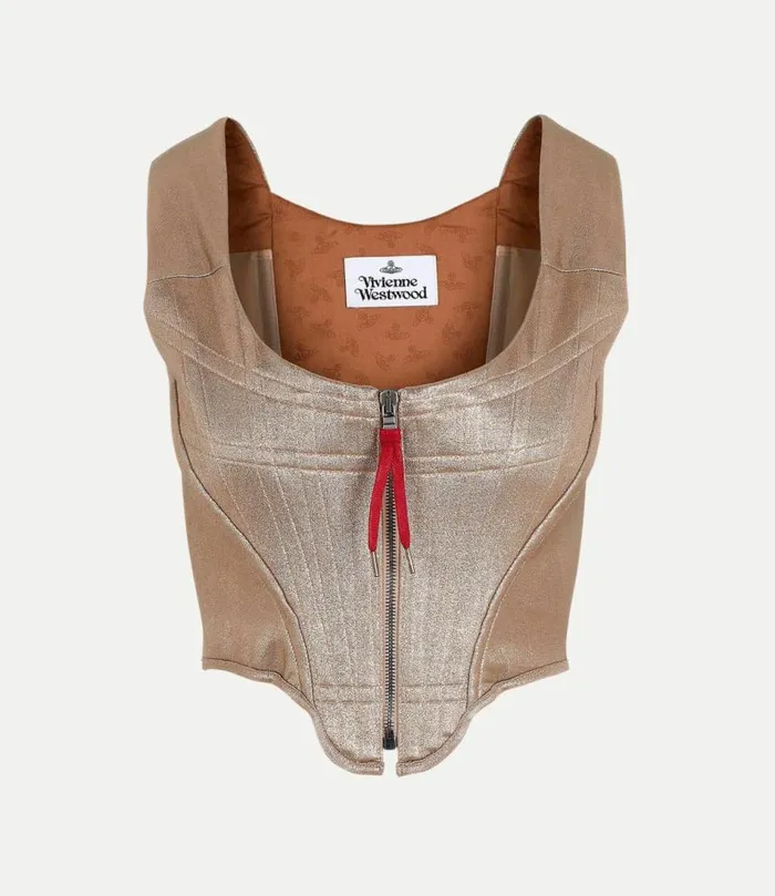 Corsets Women Vivienne Westwood Portrait Corset In Gold