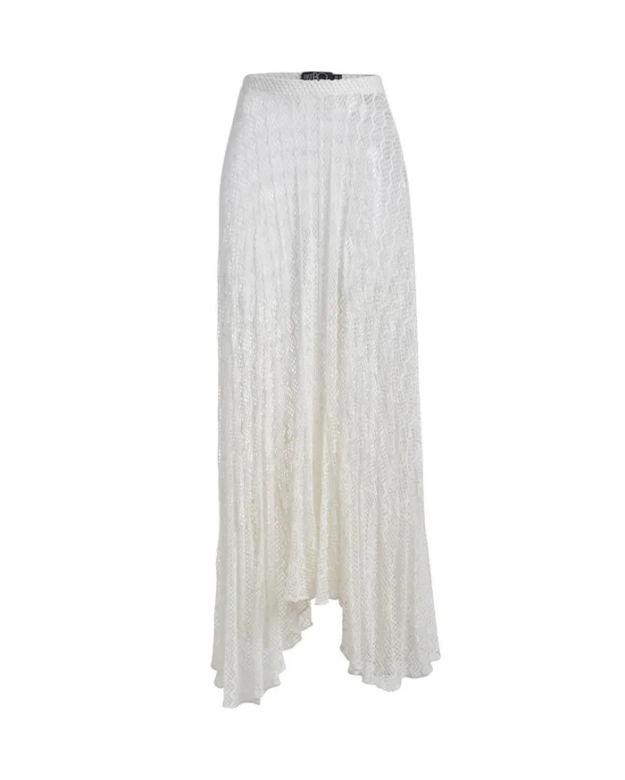 CoverUps Women Patbo Lace Beach Skirt White