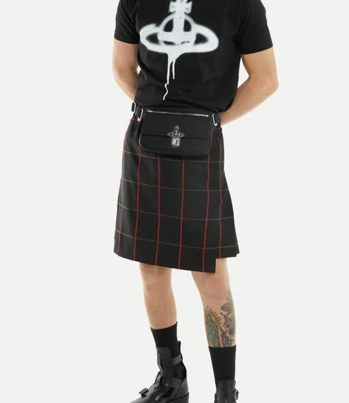 Crossbody Bags Men Vivienne Westwood Beau Bumbag In Black
