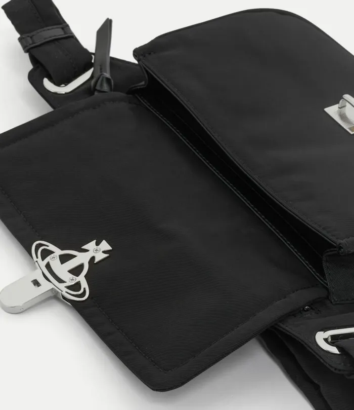 Crossbody Bags Men Vivienne Westwood Beau Bumbag In Black