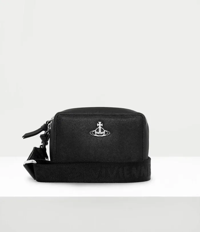 Crossbody Bags Men Vivienne Westwood Melih Camera Bag In Black