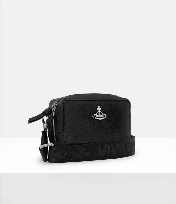 Crossbody Bags Men Vivienne Westwood Melih Camera Bag In Black