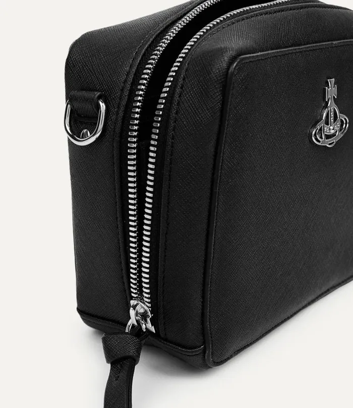 Crossbody Bags Men Vivienne Westwood Melih Camera Bag In Black