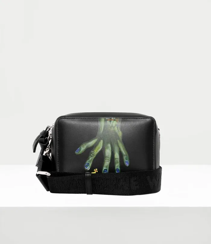 Crossbody Bags Men Vivienne Westwood Melih Camera Bag In BlackHand