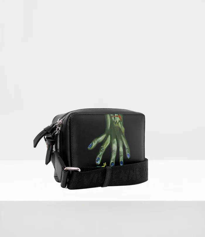 Crossbody Bags Men Vivienne Westwood Melih Camera Bag In BlackHand