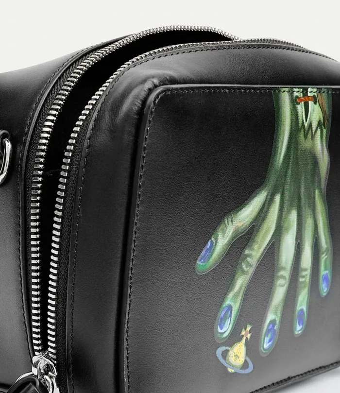 Crossbody Bags Men Vivienne Westwood Melih Camera Bag In BlackHand
