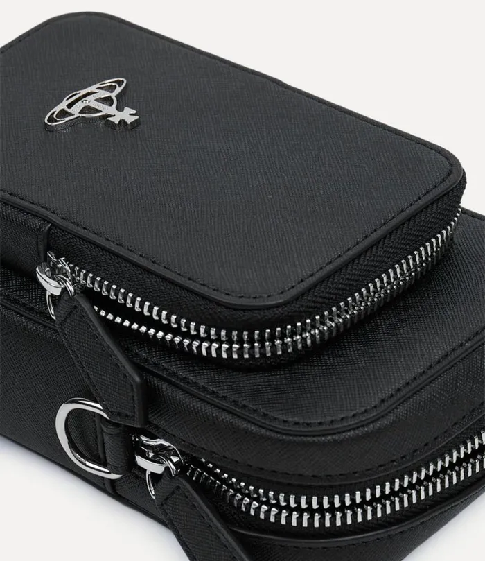 Crossbody Bags Men Vivienne Westwood Phone Crossbody Bag In Black