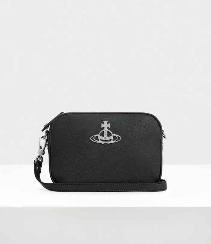 Crossbody Bags WomenMen Vivienne Westwood Anna Camera Bag In Black