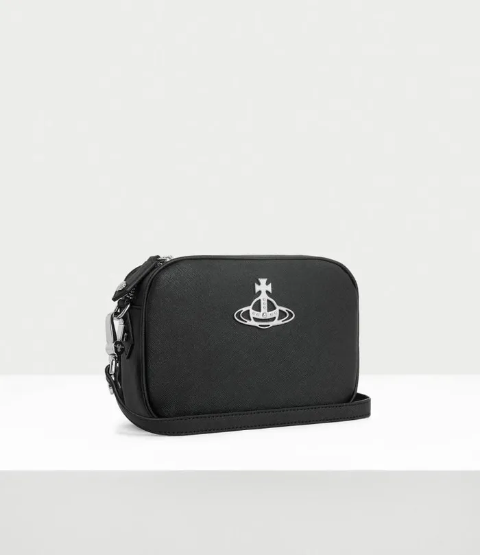 Crossbody Bags WomenMen Vivienne Westwood Anna Camera Bag In Black