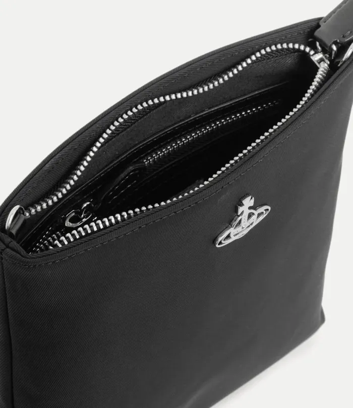 Crossbody Bags WomenMen Vivienne Westwood Sq Xbody Webb Strap In Black