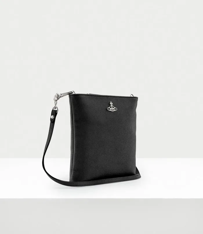 Crossbody Bags WomenMen Vivienne Westwood Squire New Square Crossbody Bag In Black