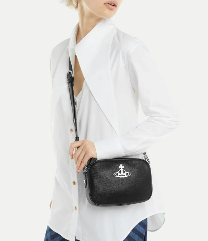 Crossbody Bags Women Vivienne Westwood Anna Camera Bag In Black