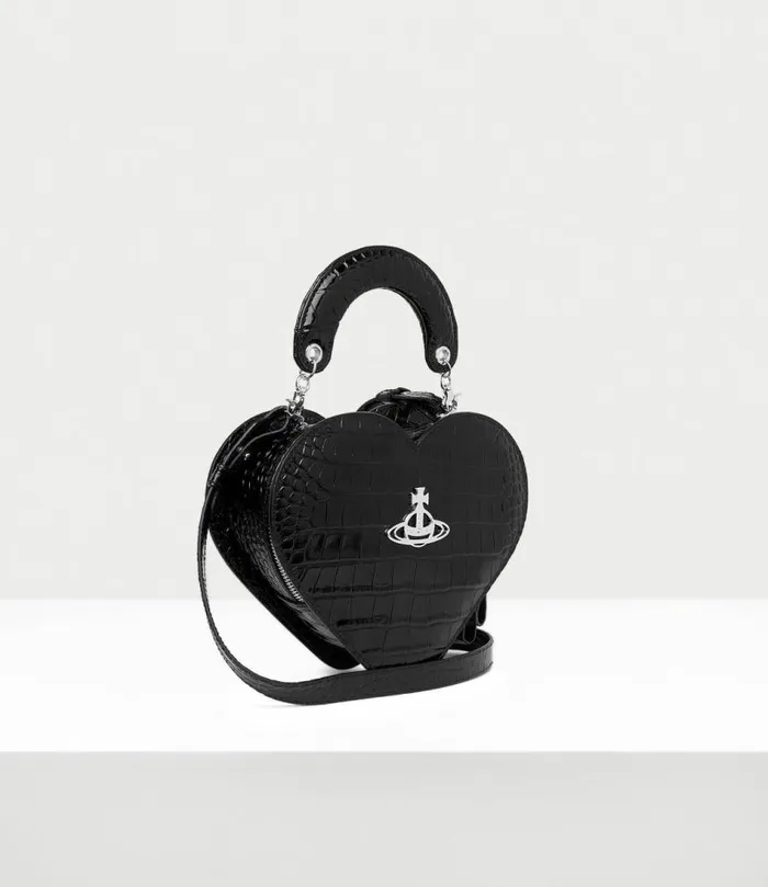Crossbody Bags Women Vivienne Westwood Josephine Heart Crossbody In Black