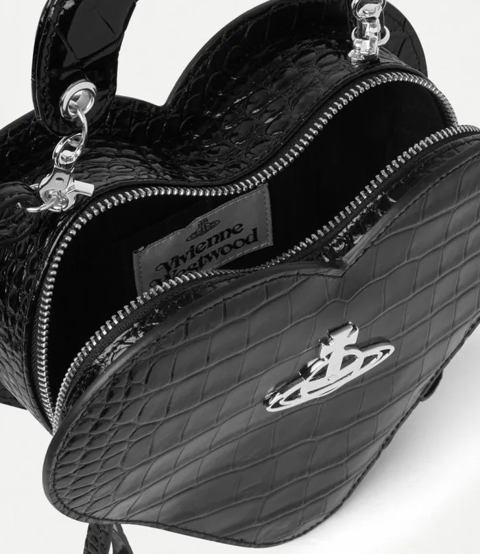 Crossbody Bags Women Vivienne Westwood Josephine Heart Crossbody In Black