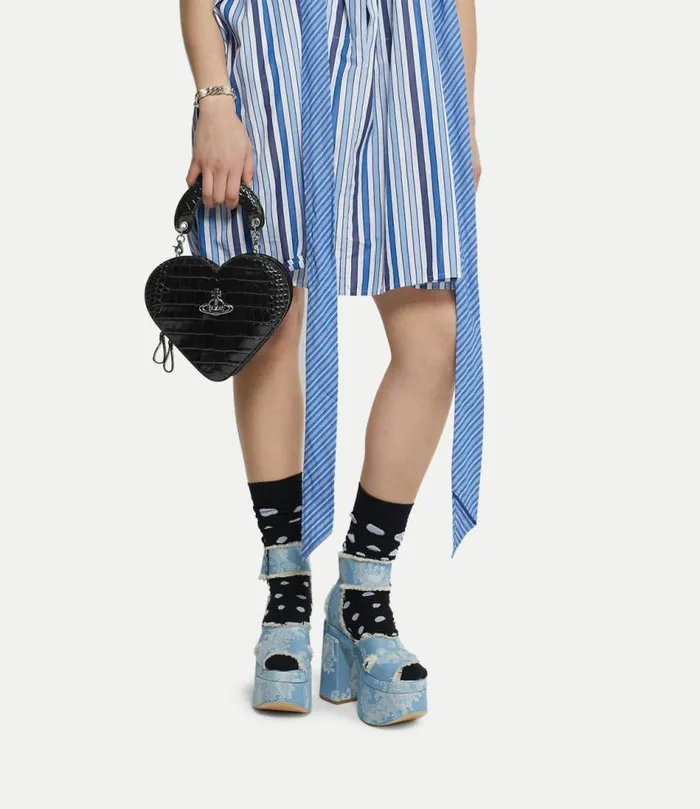 Crossbody Bags Women Vivienne Westwood Josephine Heart Crossbody In Black