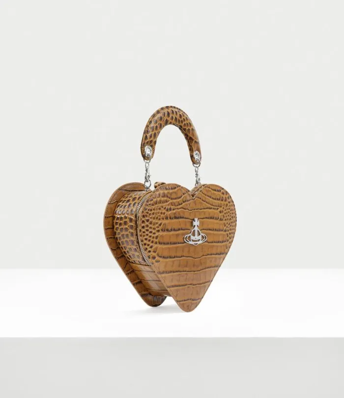Crossbody Bags Women Vivienne Westwood Josephine Heart Crossbody In Tan