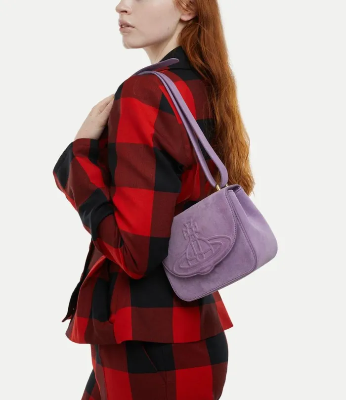 Crossbody Bags Women Vivienne Westwood Linda Crossbody Bag In Lilac