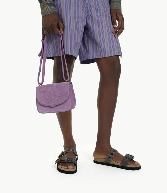 Crossbody Bags Women Vivienne Westwood Linda Crossbody Bag In Lilac