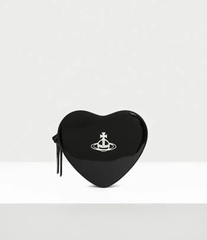 Crossbody Bags Women Vivienne Westwood Louise Heart Crossbody Bag In Black