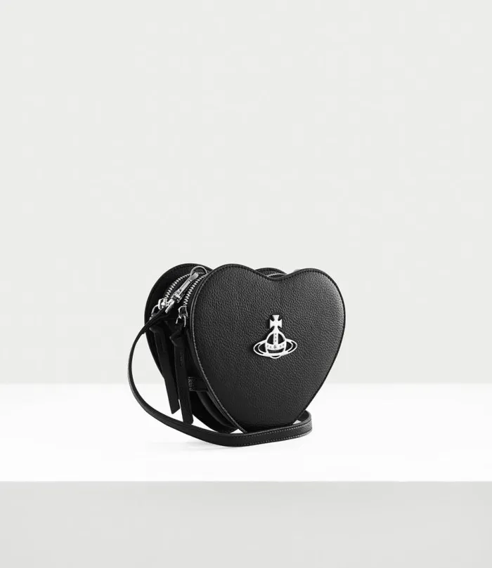 Crossbody Bags Women Vivienne Westwood Louise Heart Crossbody In Black