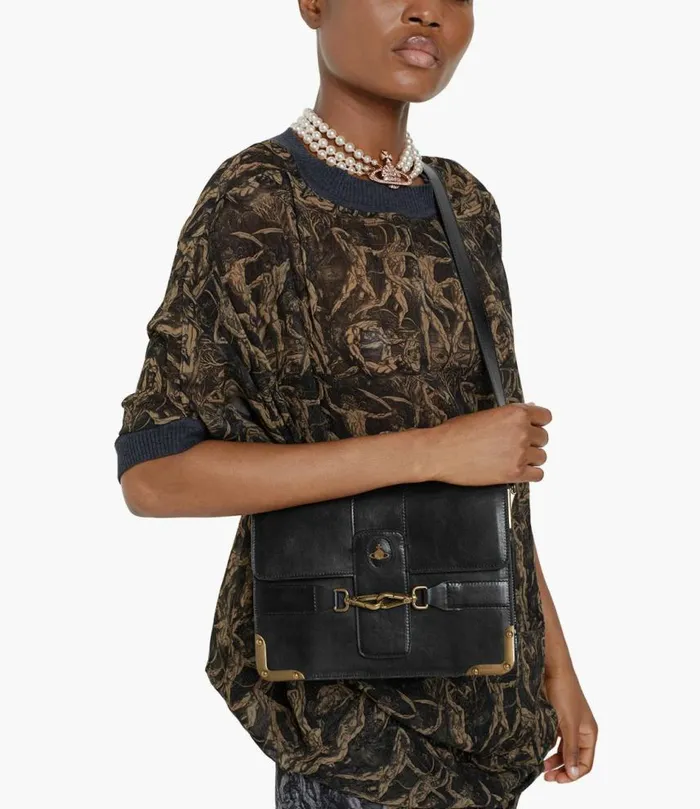 Crossbody Bags Women Vivienne Westwood Medium Bella Handbag In Black