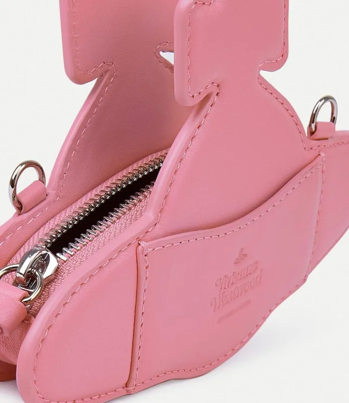 Crossbody Bags Women Vivienne Westwood Nano Orb Crossbody Bag In Pink