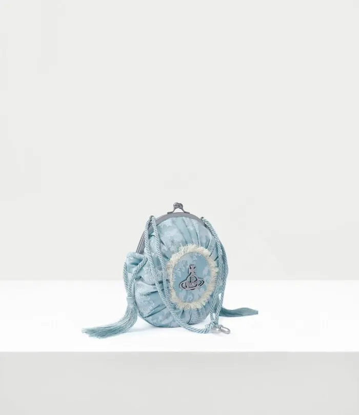 Crossbody Bags Women Vivienne Westwood Rosie Circle Frame Crossbody Bag In BlueCoral