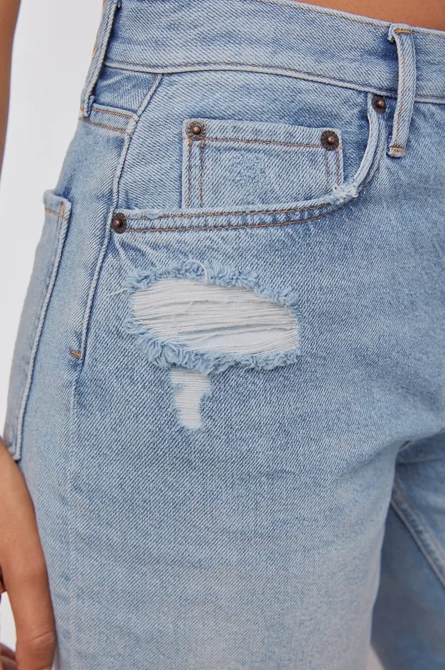 Denim Women Rails Beachwood Short Light Vintage Distress