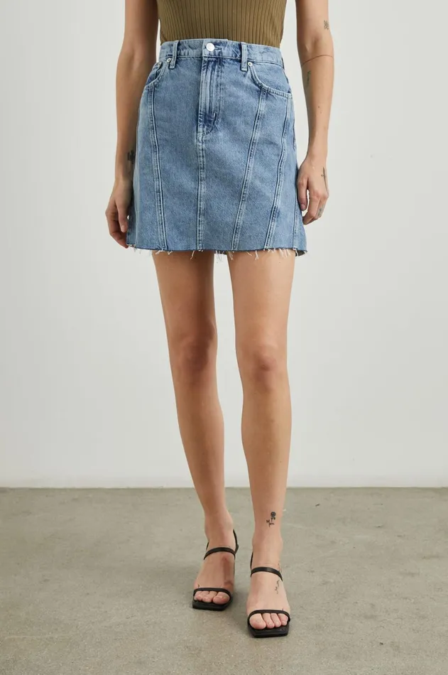 Denim Women Rails Brentwood Skirt Blue Haze