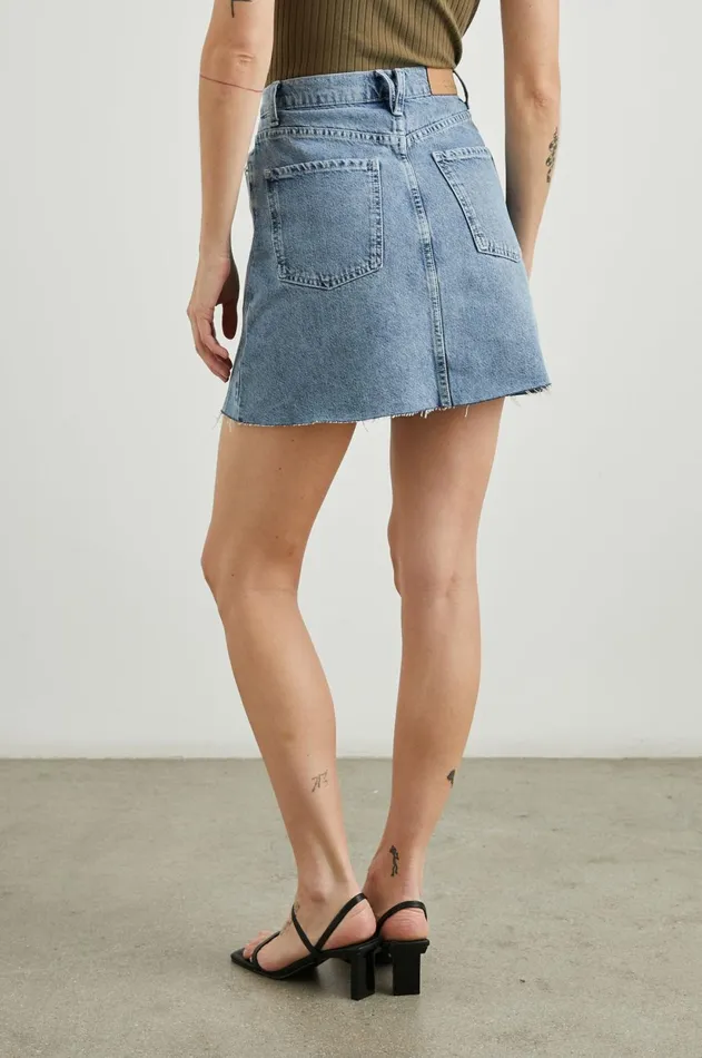 Denim Women Rails Brentwood Skirt Blue Haze