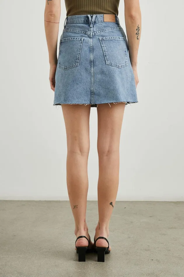 Denim Women Rails Brentwood Skirt Blue Haze