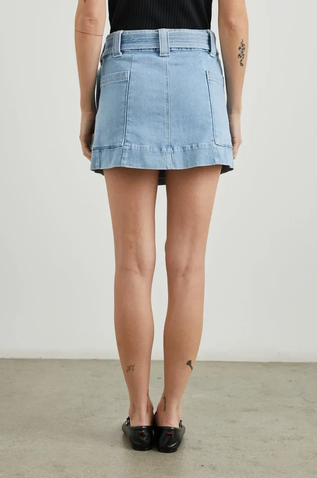 Denim Women Rails Deanna Skirt Blue Mist