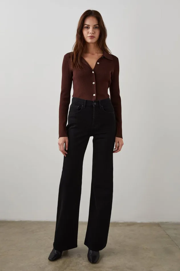 Denim Women Rails Getty Wide Leg Blackout